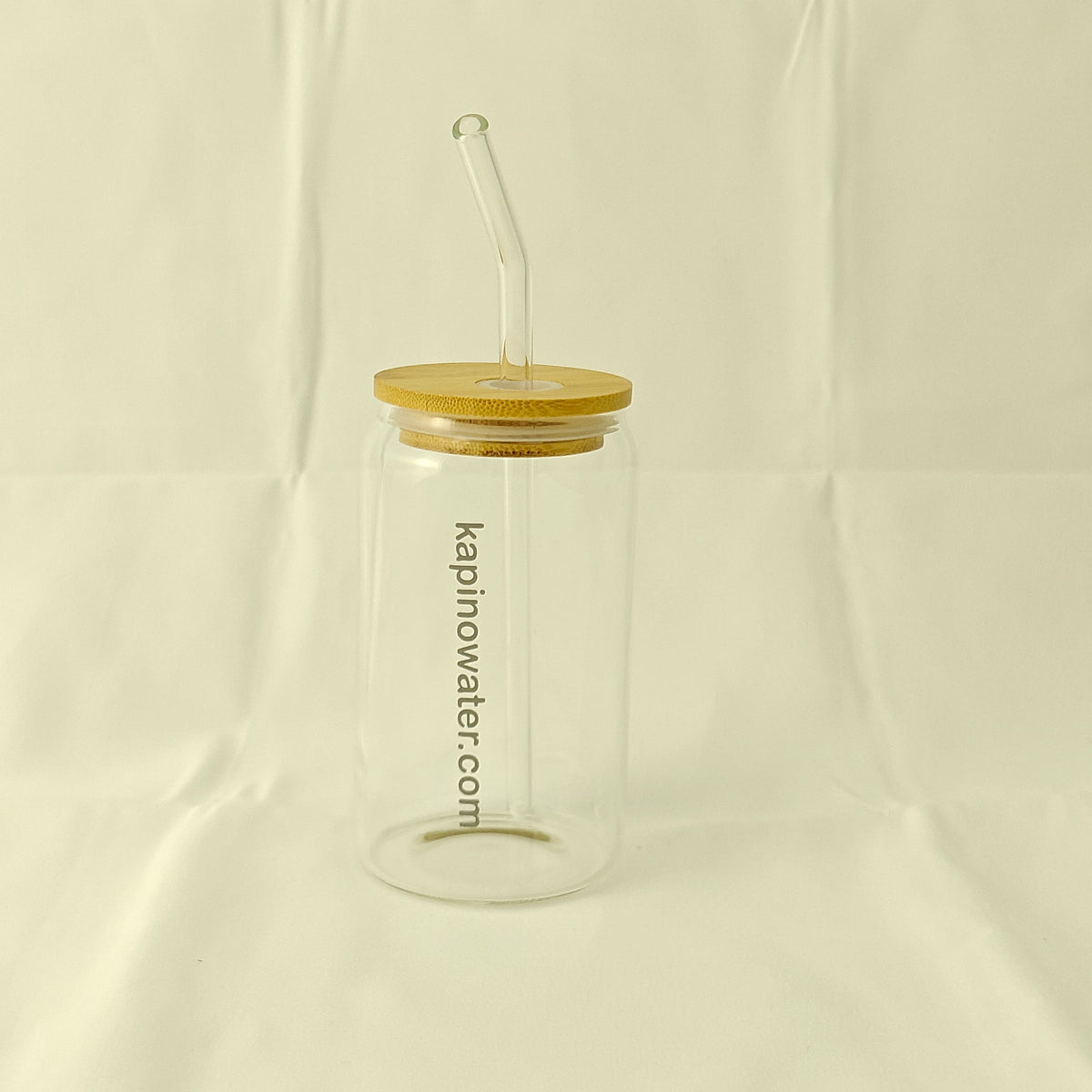 Premium Glass Cup Set | Bamboo Lid & Borosilicate Glass Straw