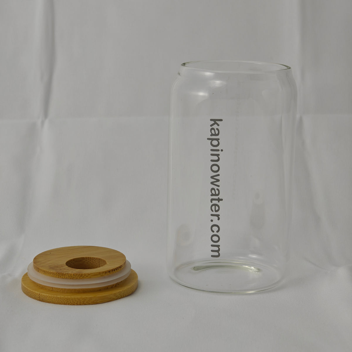 Premium Glass Cup Set | Bamboo Lid & Borosilicate Glass Straw