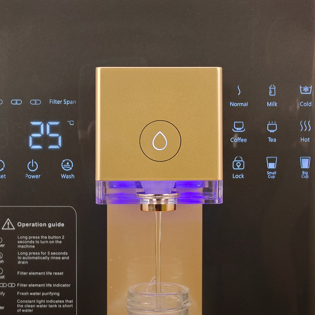 KW-01 Hydrogen-Rich Water Purifier Dispenser | Multi-Temperature Smart Filtration System